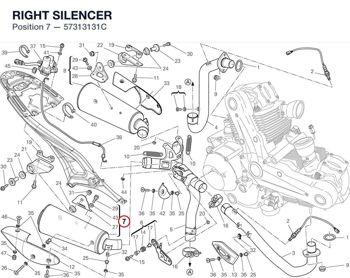 RIGHT SILENCER