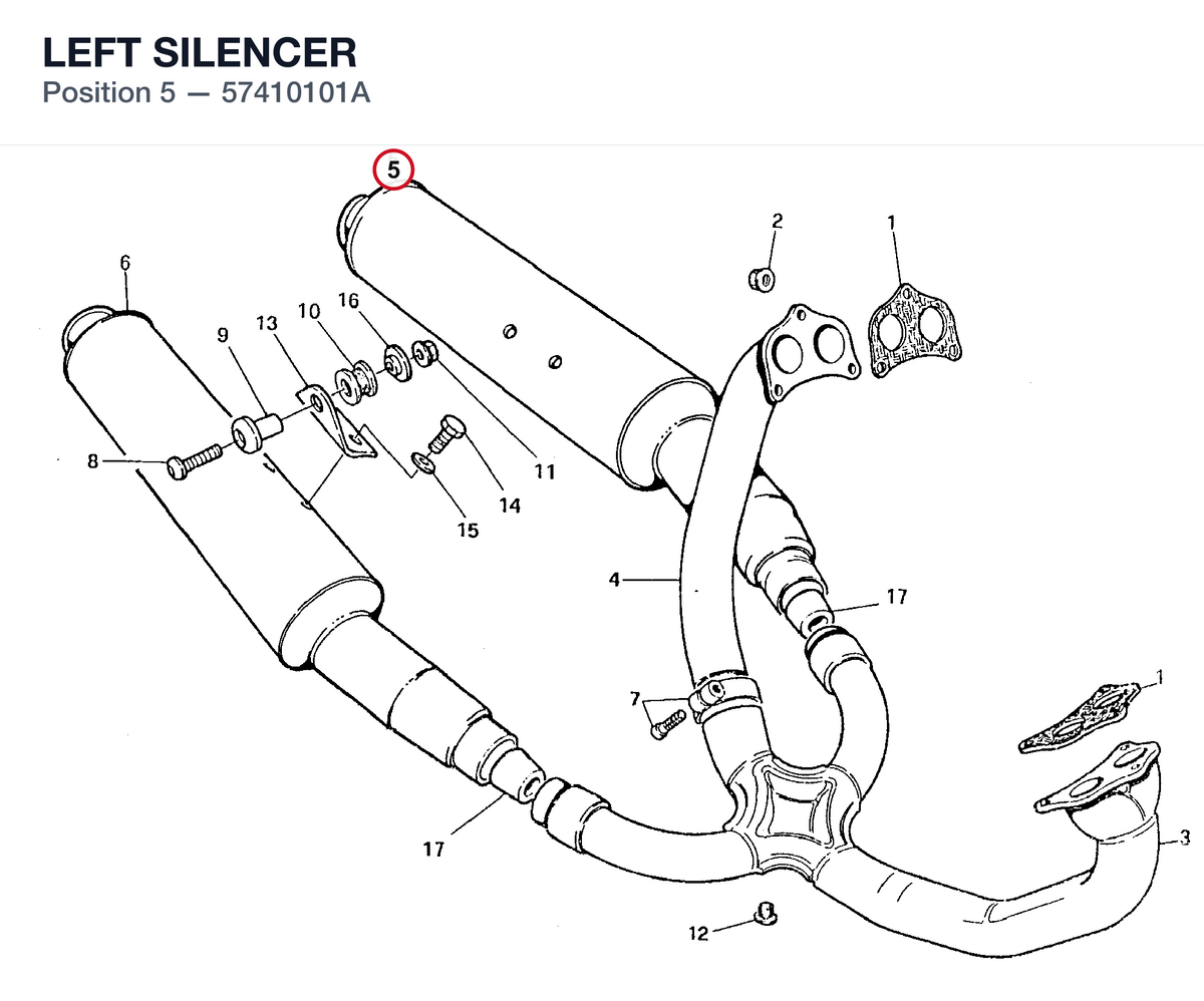 LEFT SILENCER