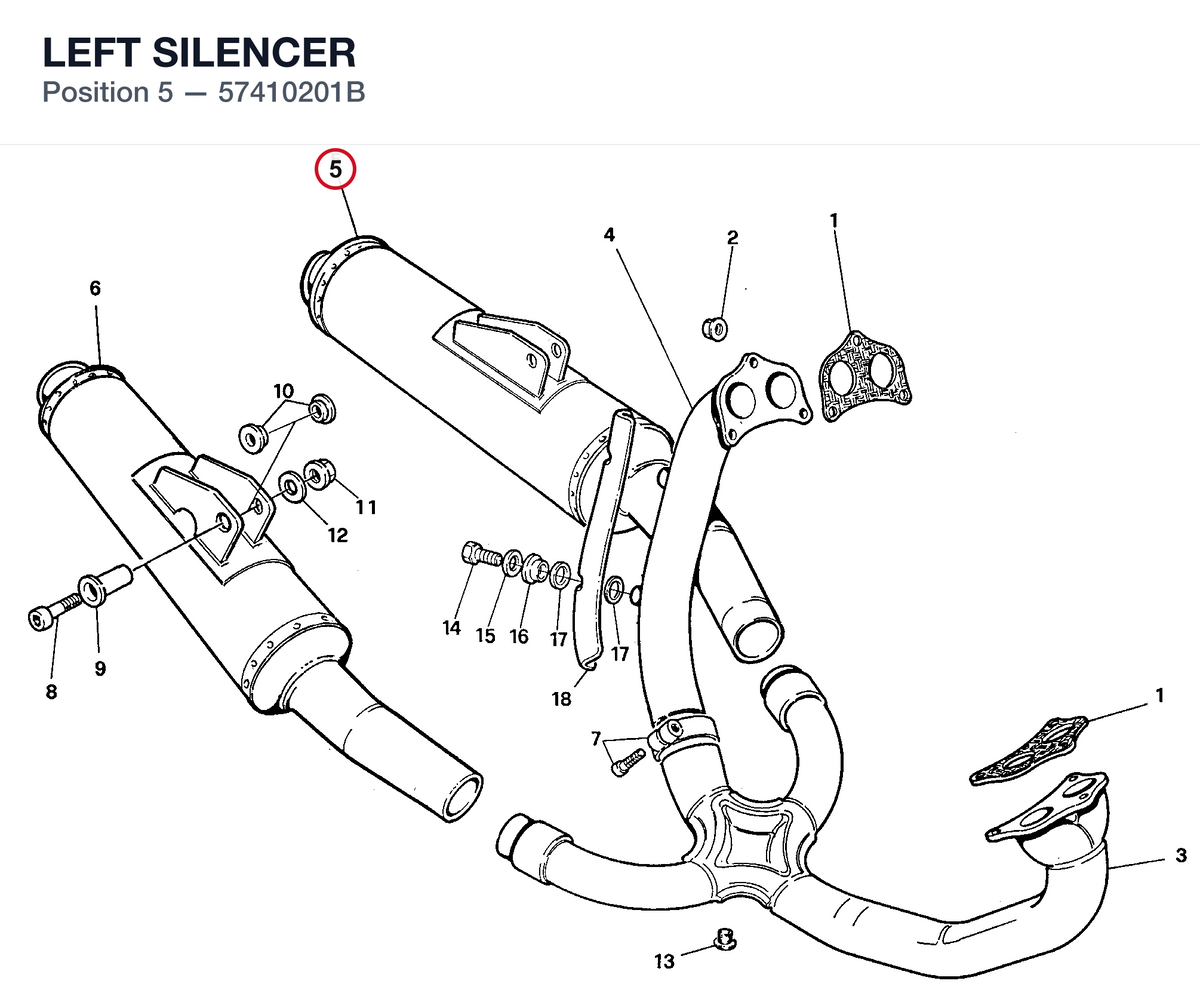 LEFT SILENCER