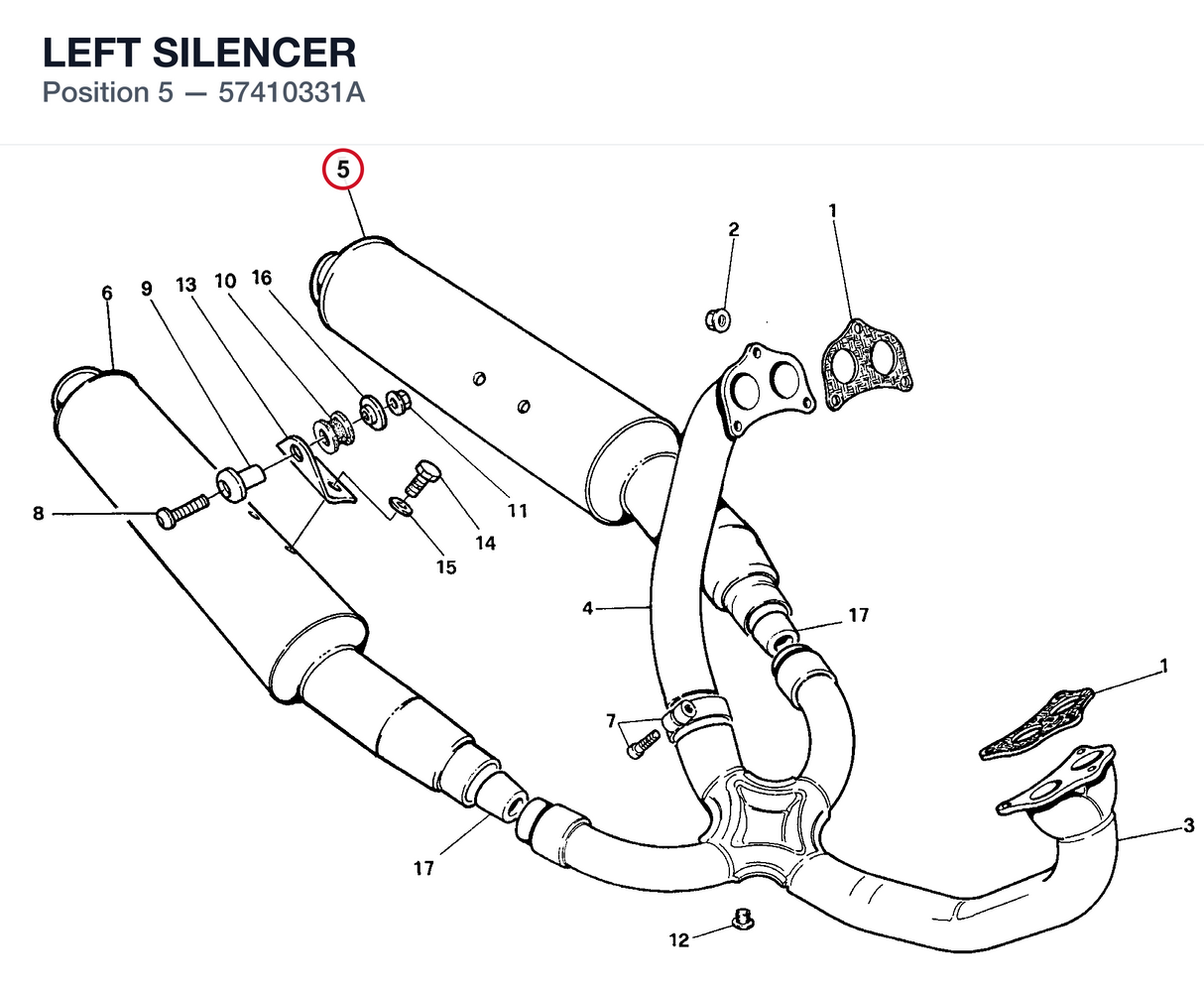 LEFT SILENCER