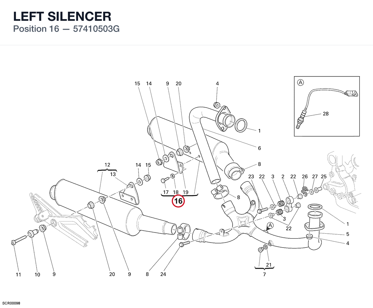 LEFT SILENCER