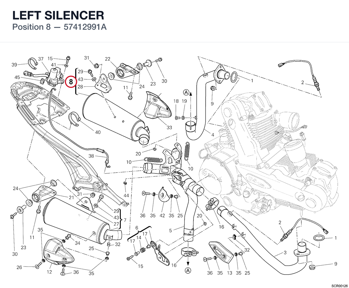 LEFT SILENCER
