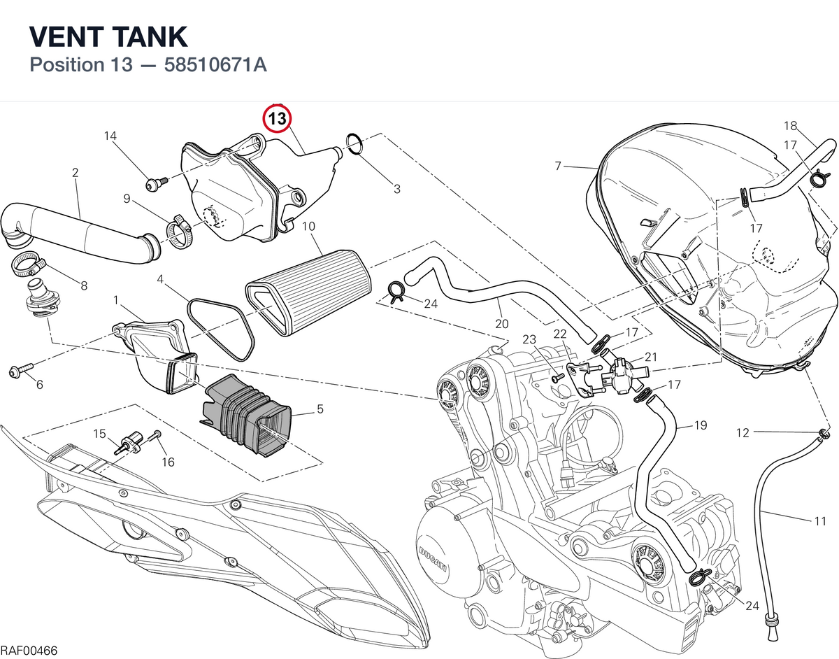 VENT TANK 58510671A diagram position