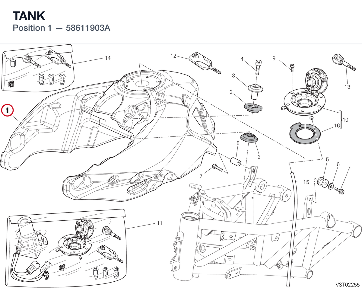 TANK 58611903A diagram position