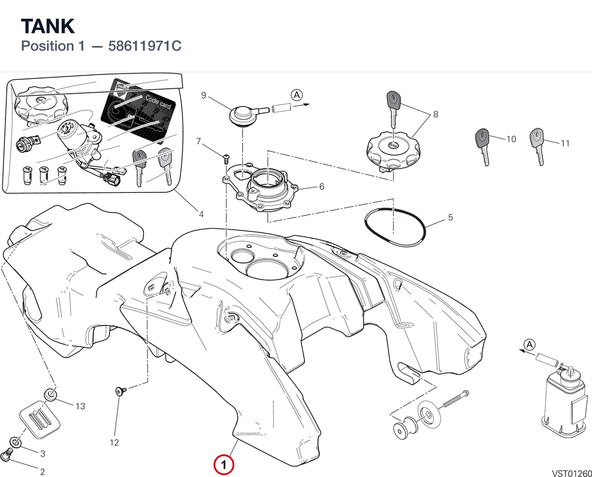 TANK 58611971C diagram position