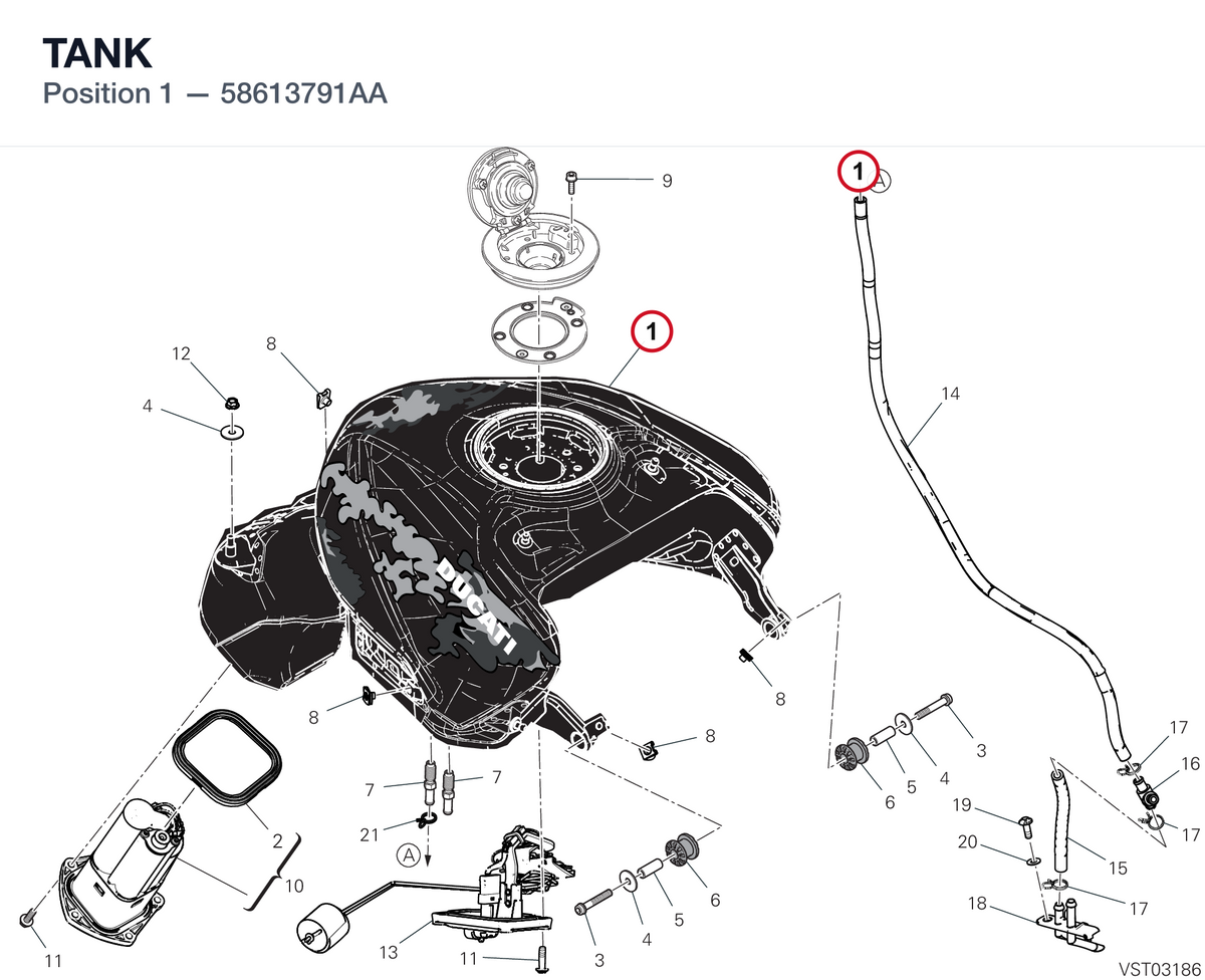 TANK 58613791AA diagram position