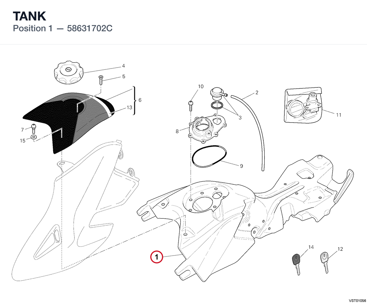 TANK 58631702C diagram position