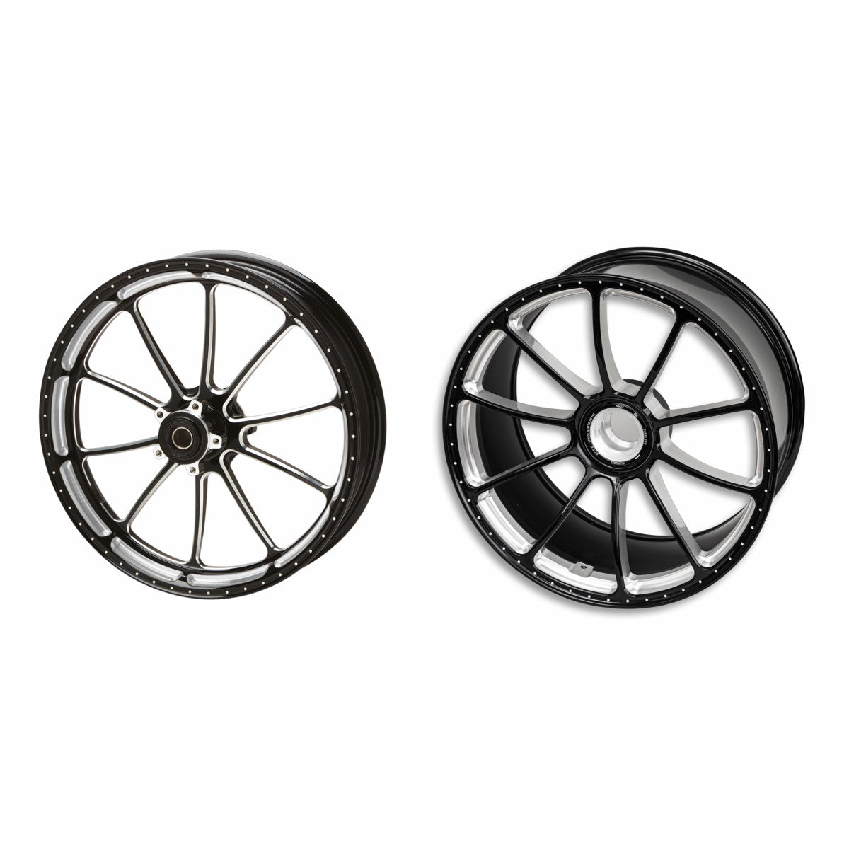 Forged aluminium rims