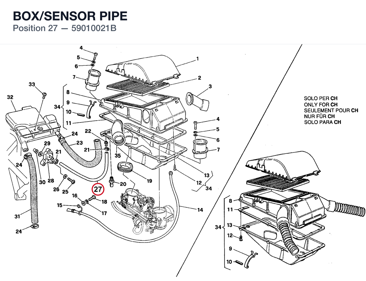 BOX/SENSOR PIPE