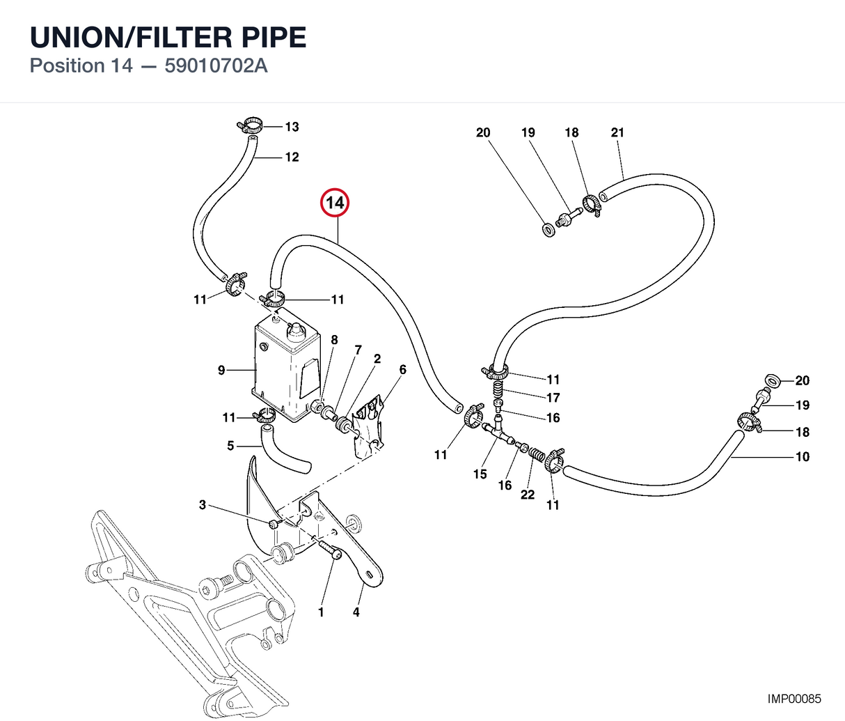 UNION/FILTER PIPE