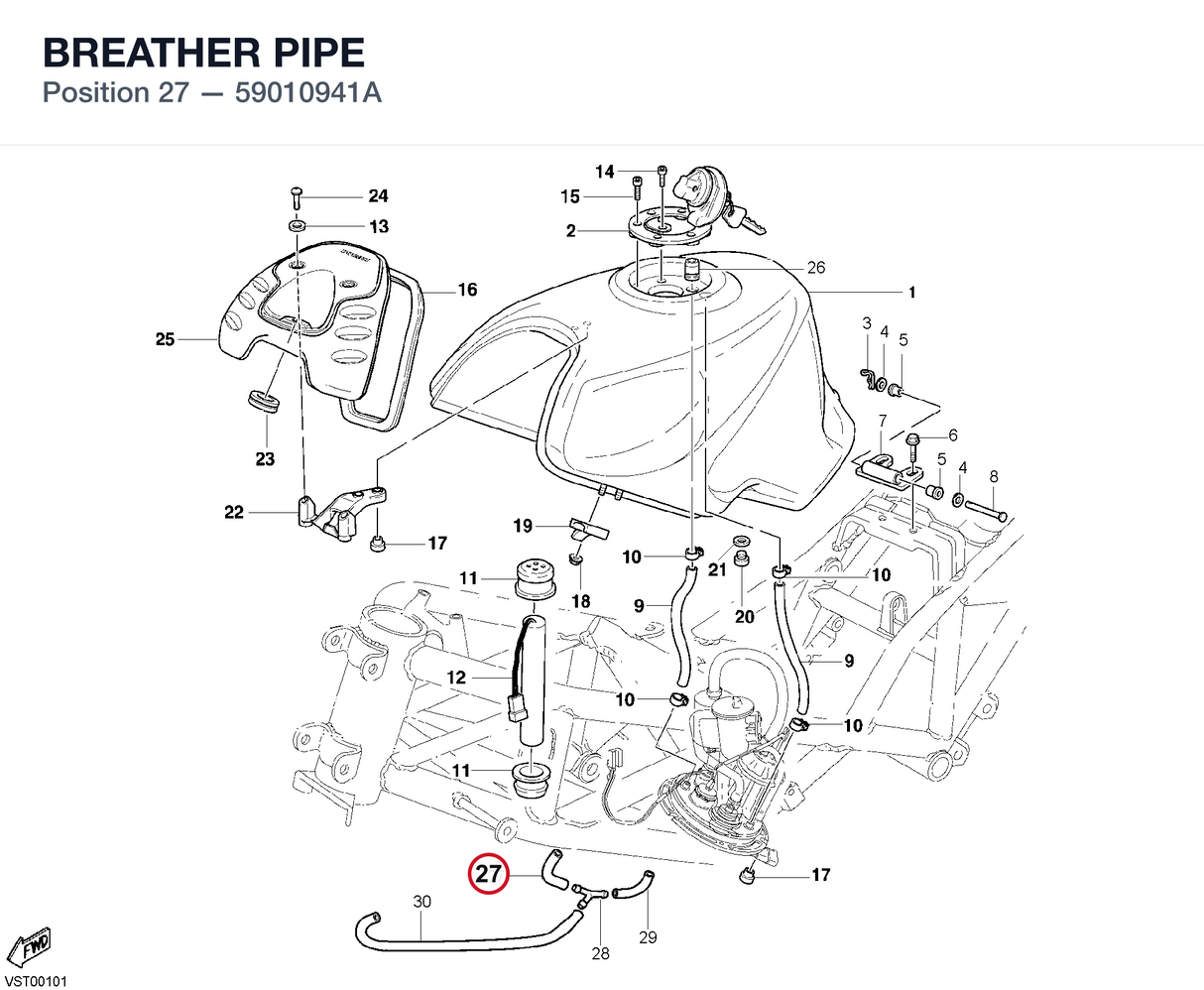 BREATHER PIPE