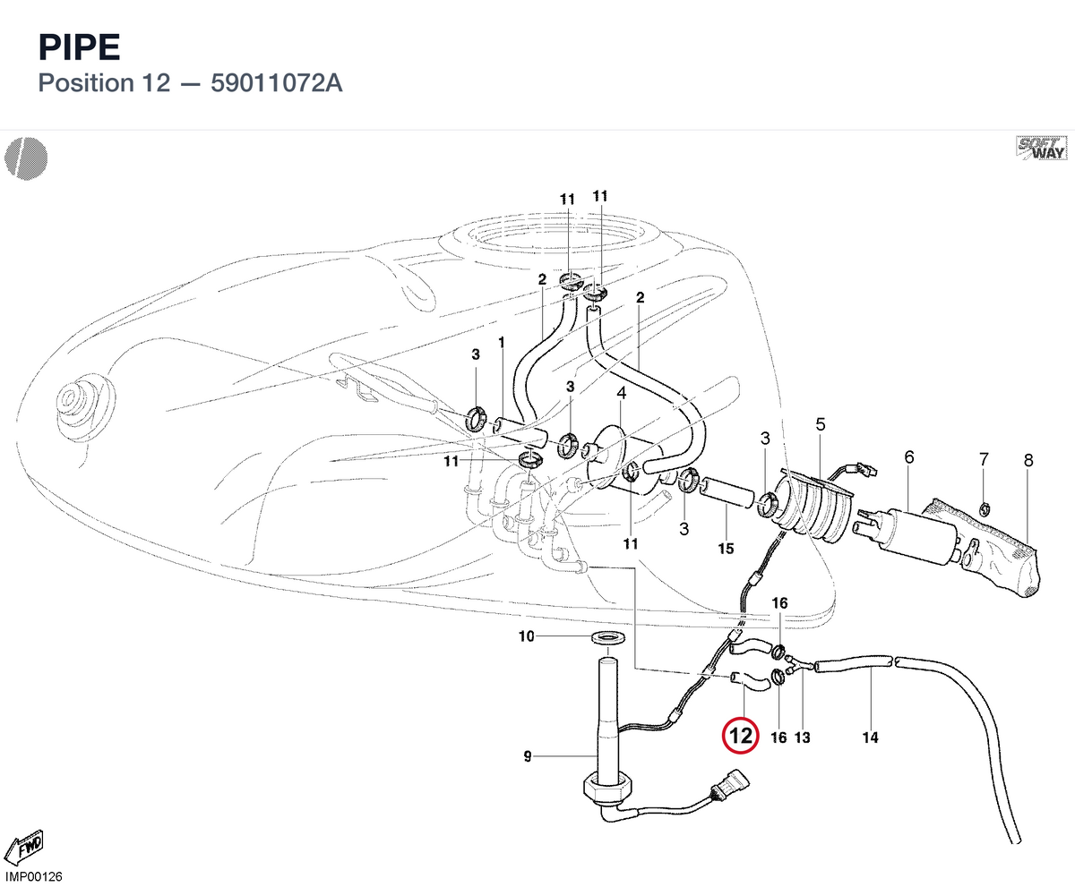 PIPE 59011072A diagram position