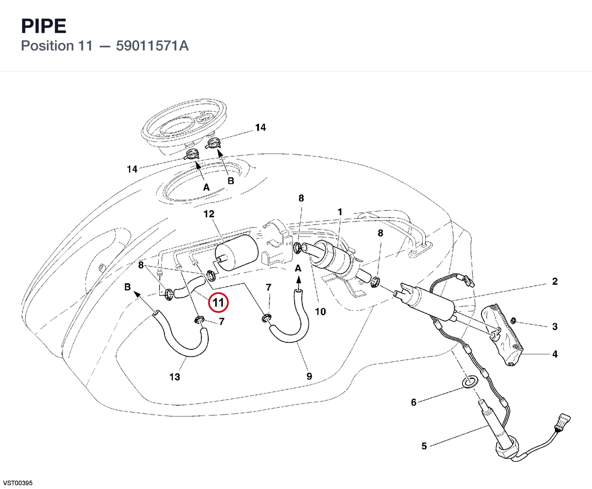 PIPE 59011571A diagram position