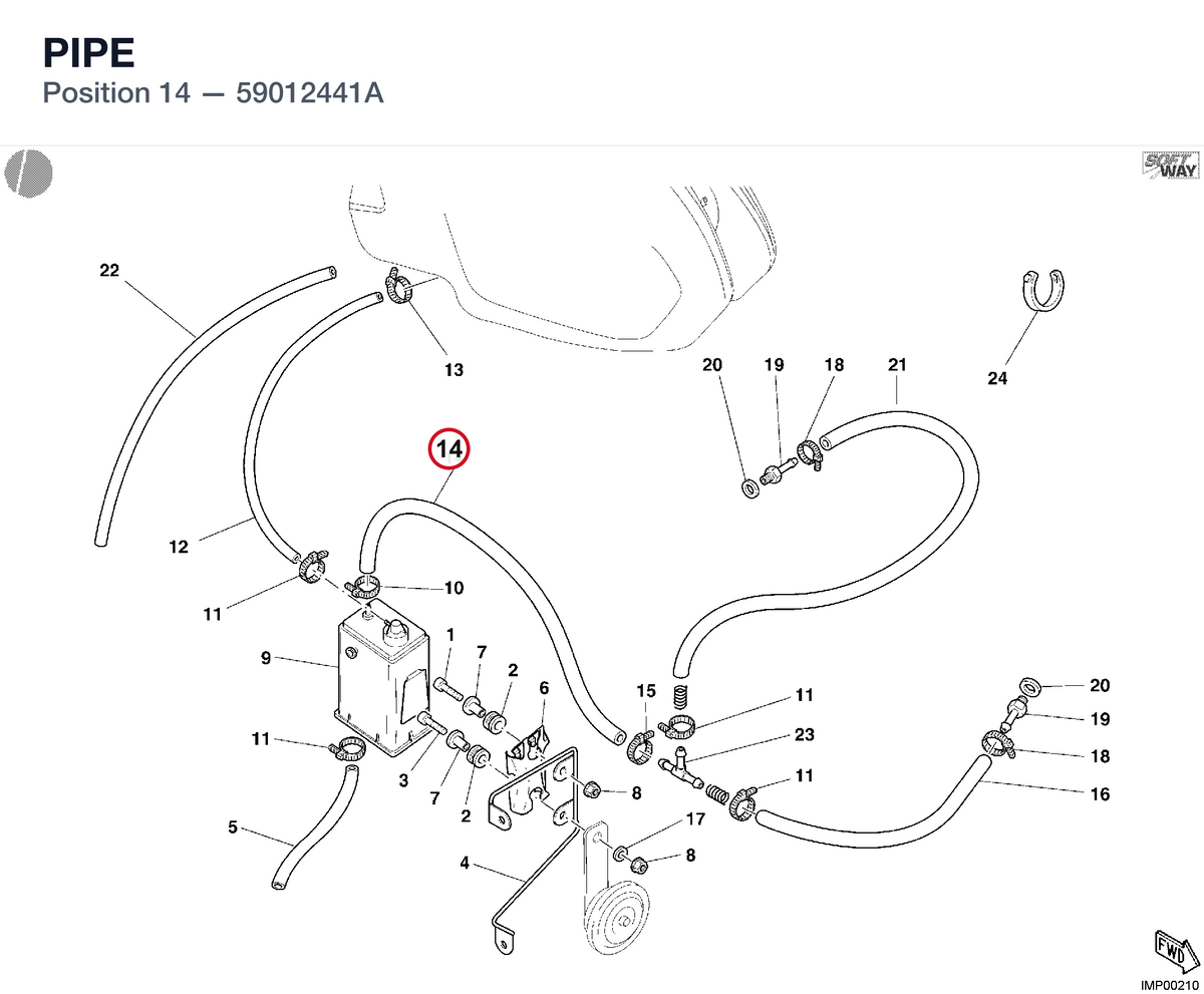 PIPE 59012441A diagram position