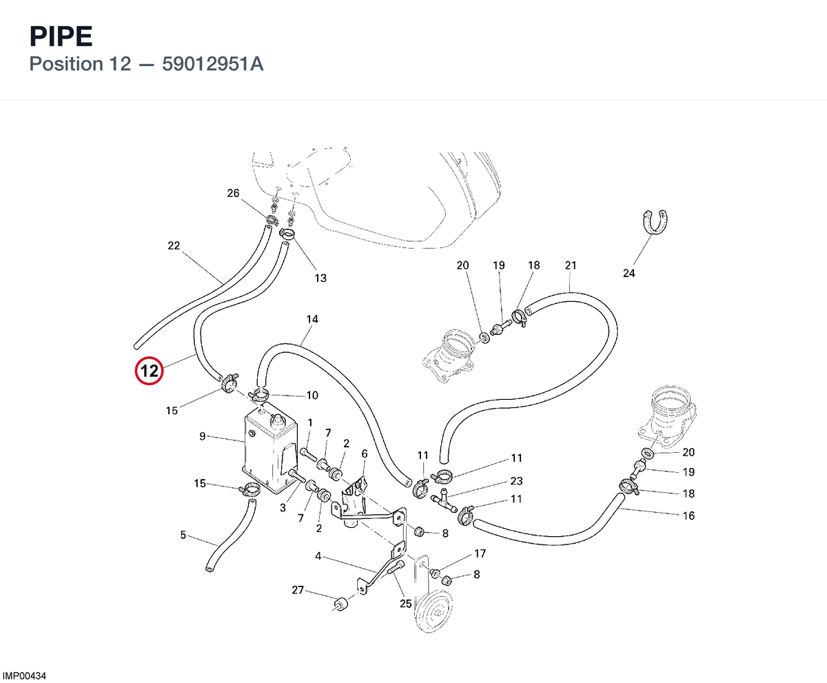 PIPE 59012951A diagram position