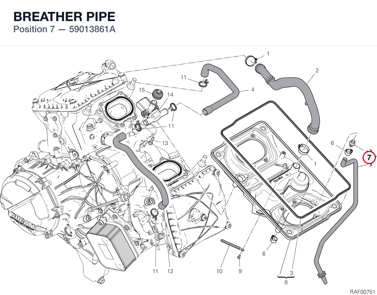 BREATHER PIPE 59013861A diagram position