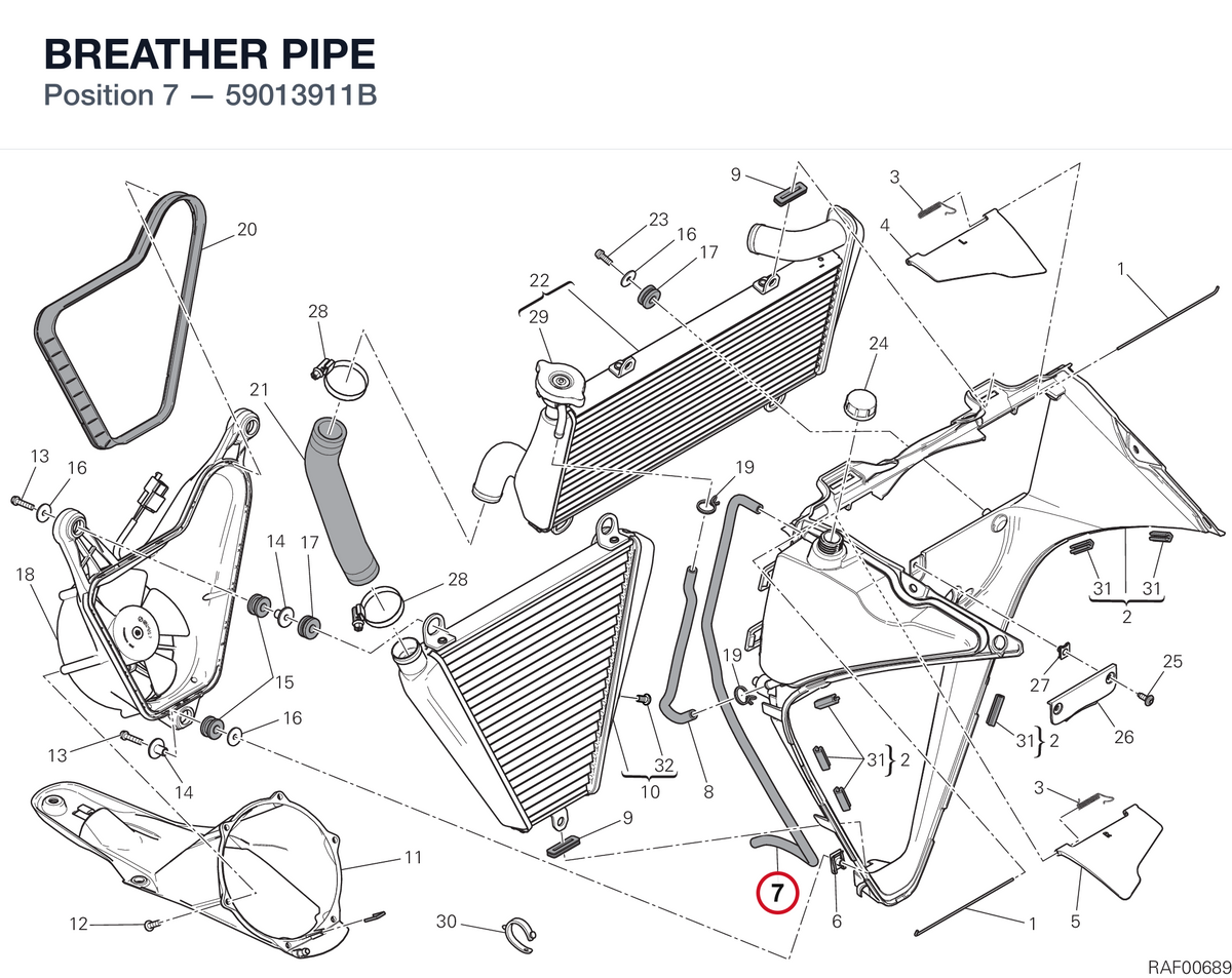 BREATHER PIPE 59013911B diagram position