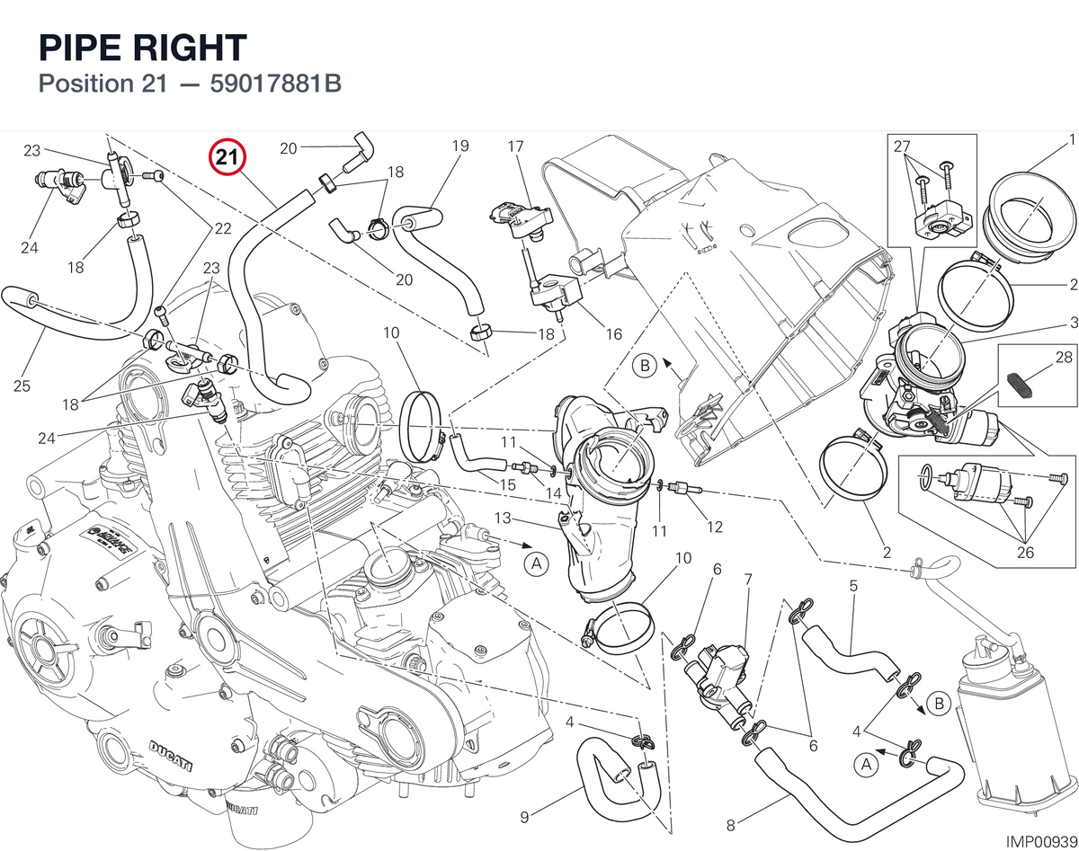 PIPE RIGHT 59017881B diagram position