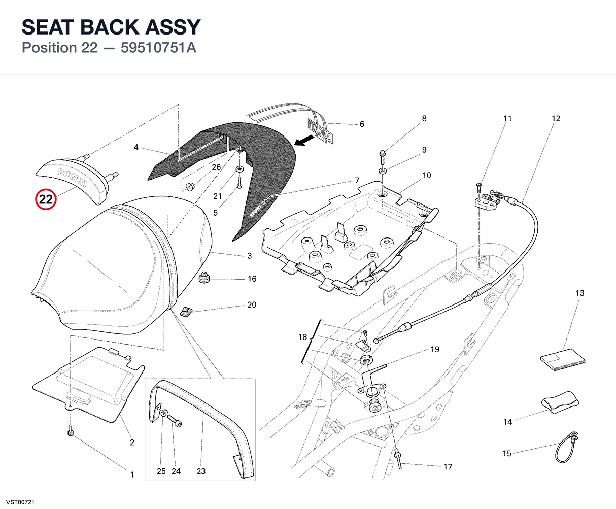SEAT BACK ASSY