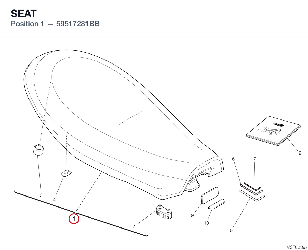 SEAT 59517281BB diagram position