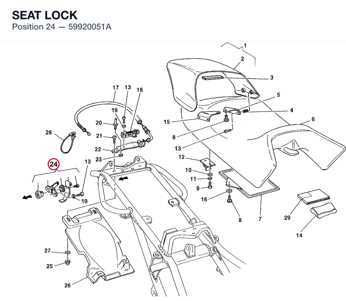 SEAT LOCK