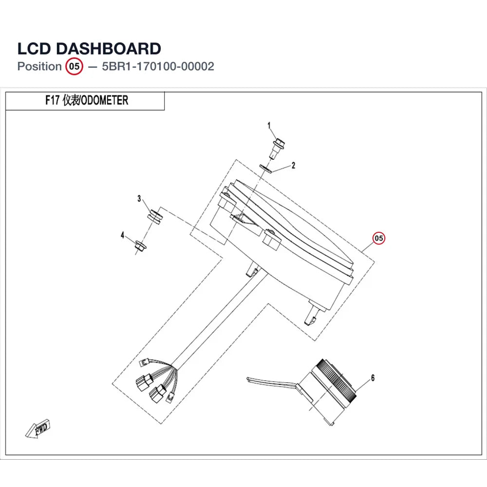 LCD DASHBOARD product image