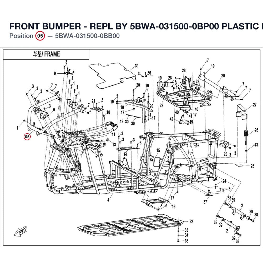 FRONT BUMPER product image