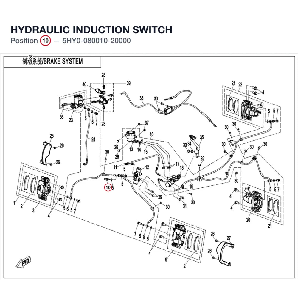HYDRAULIC INDUCTION SWITCH product image