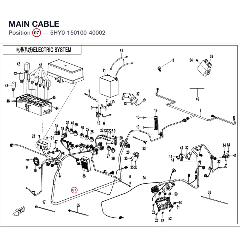 MAIN CABLE product image