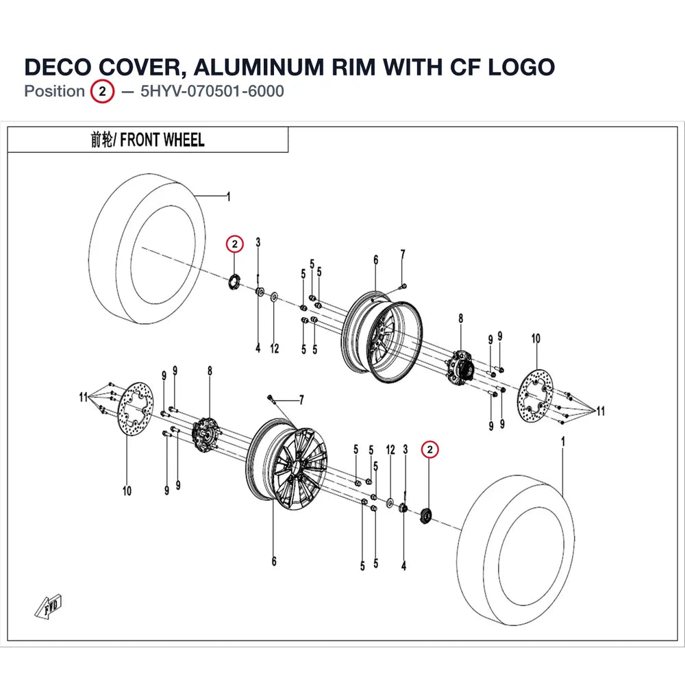 DECO COVER, ALUMINUM RIM product image