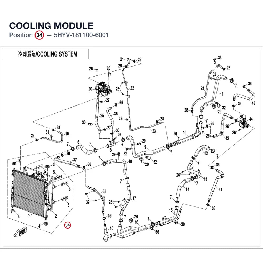 COOLING MODULE product image
