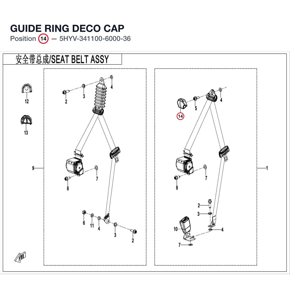 GUIDE RING DECO CAP product image