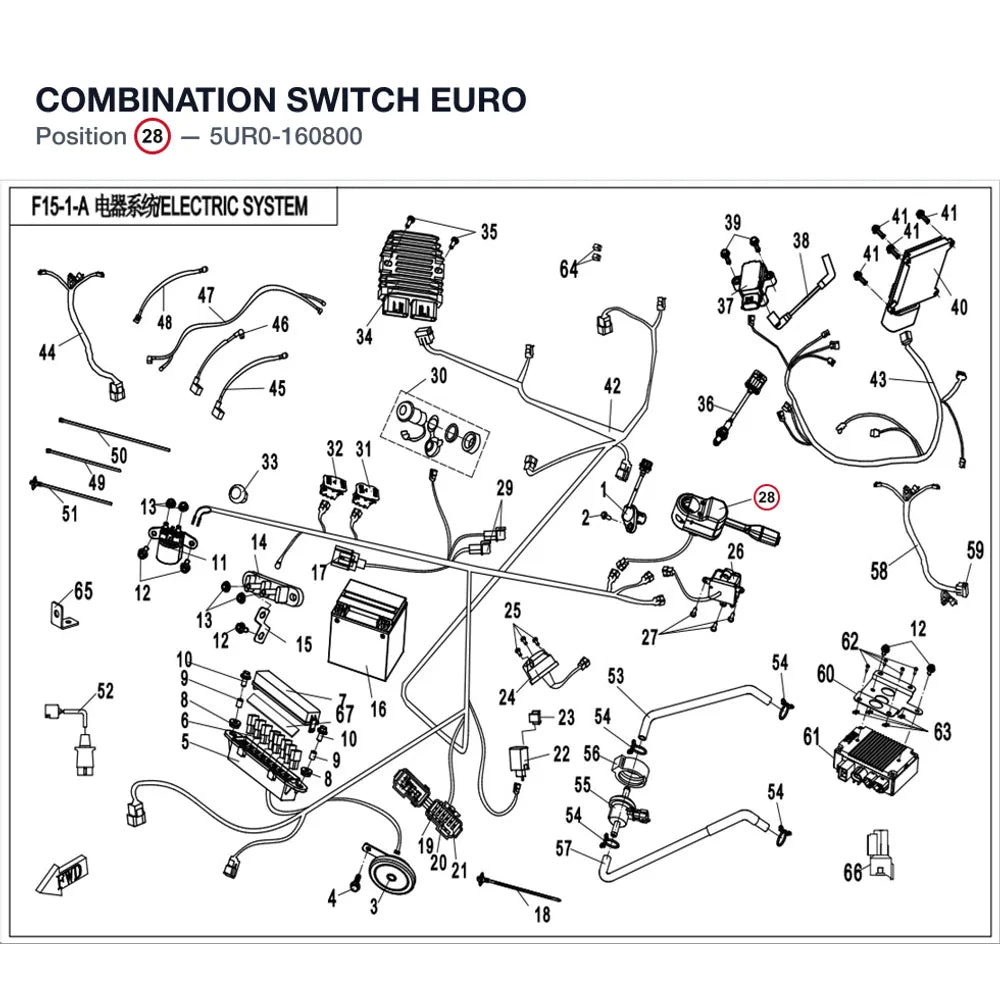 COMBINATION SWITCH product image