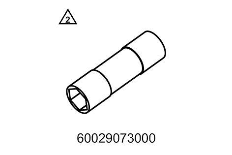 SPARK PLUG WRENCH 16MM 1/2INCH product image