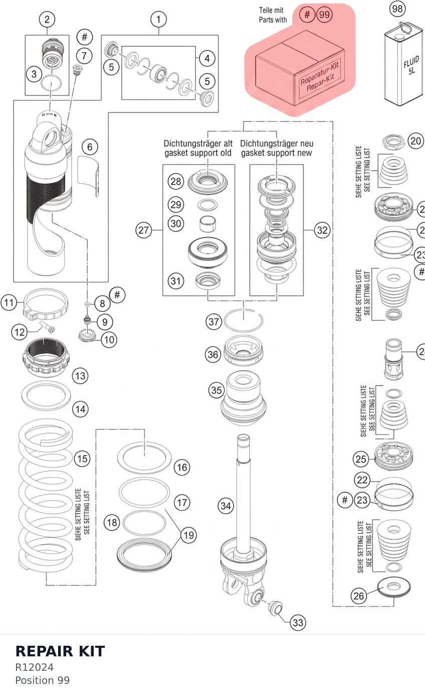 Diagram preview: REPAIR KIT (R12024)