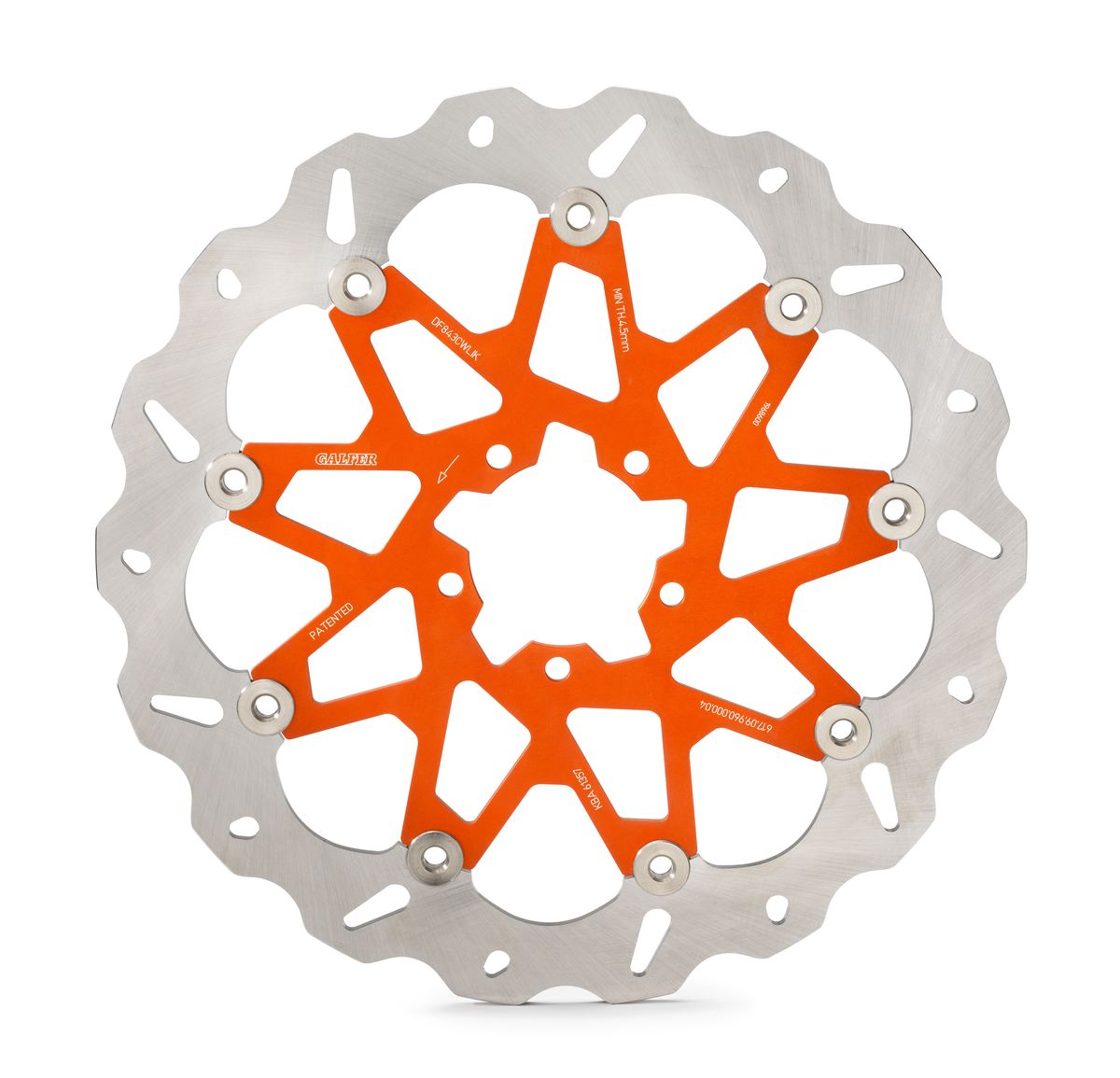 Wave brake disc product image
