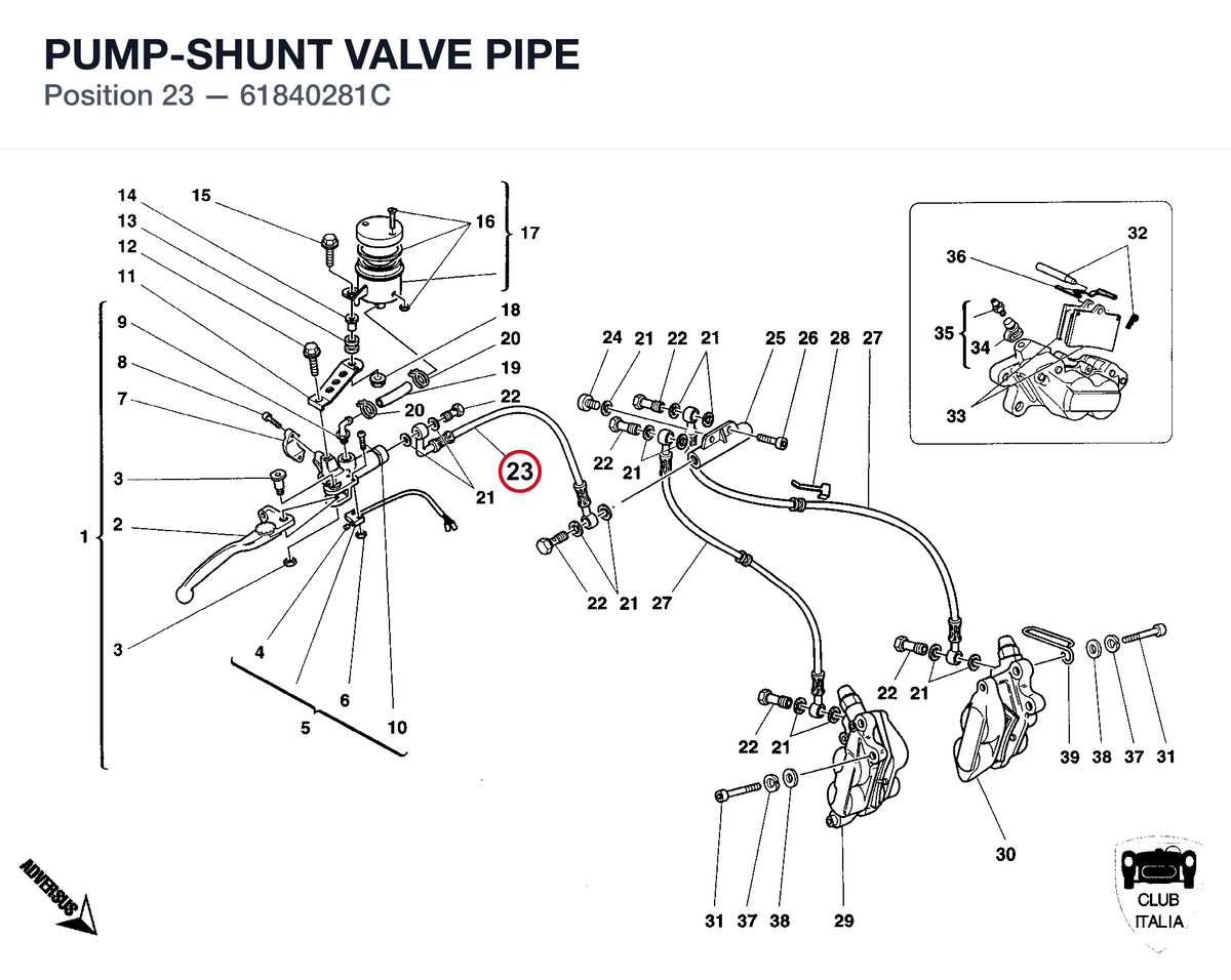 PUMP-SHUNT VALVE PIPE