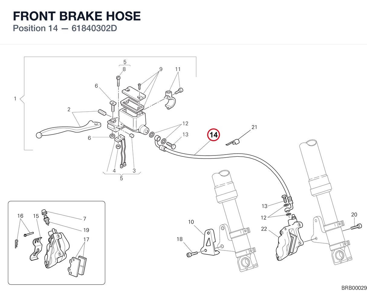 FRONT BRAKE HOSE