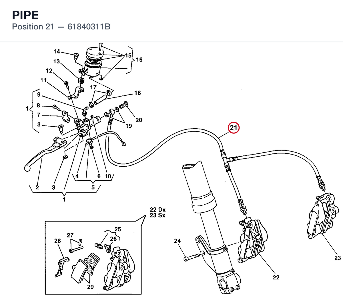 PIPE 61840311B diagram position