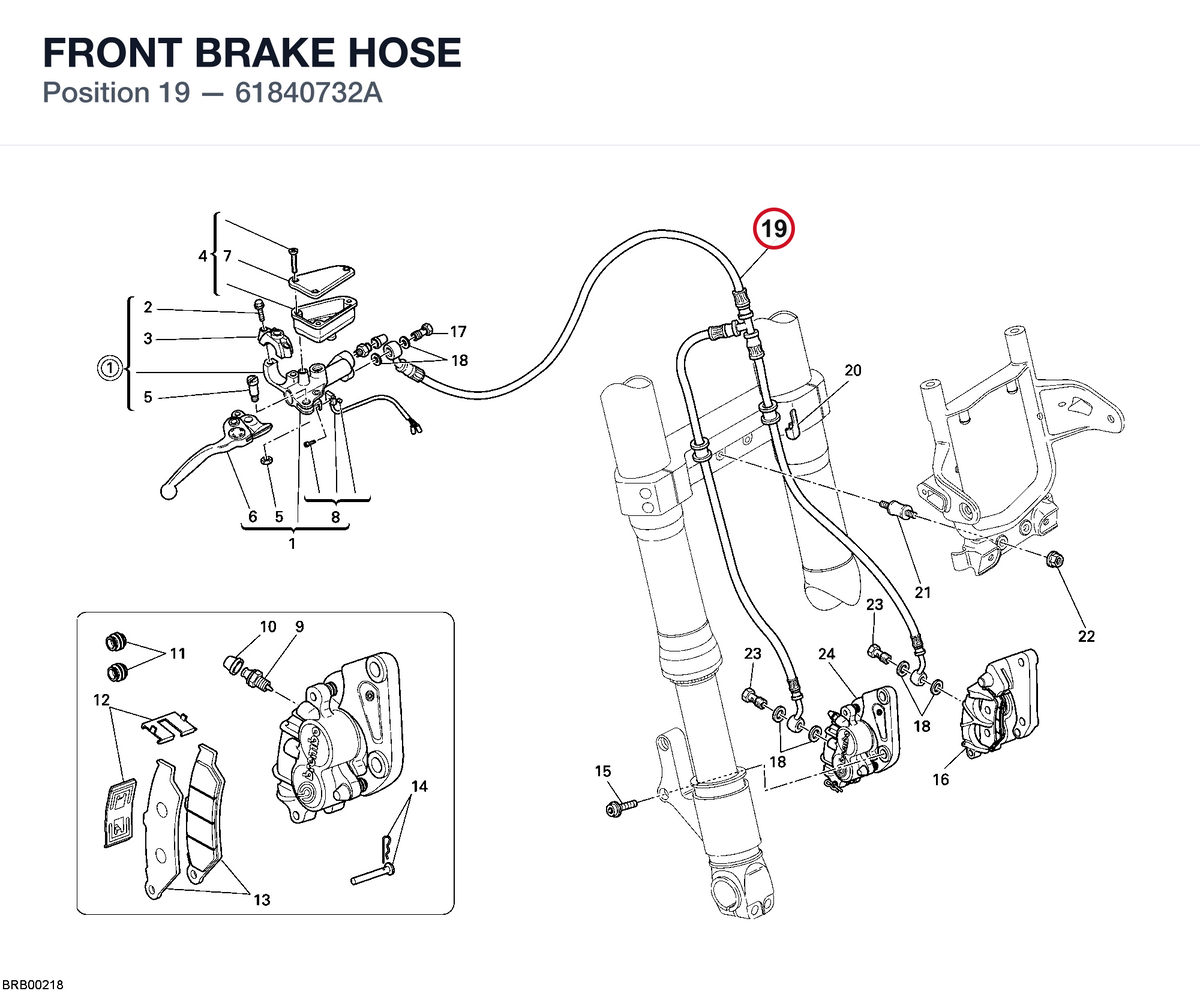 FRONT BRAKE HOSE