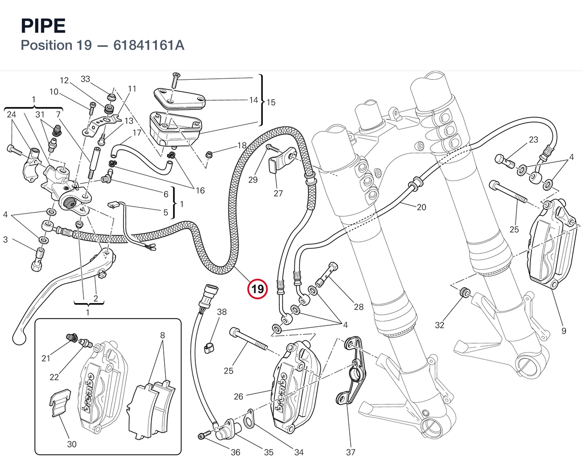PIPE 61841161A diagram position