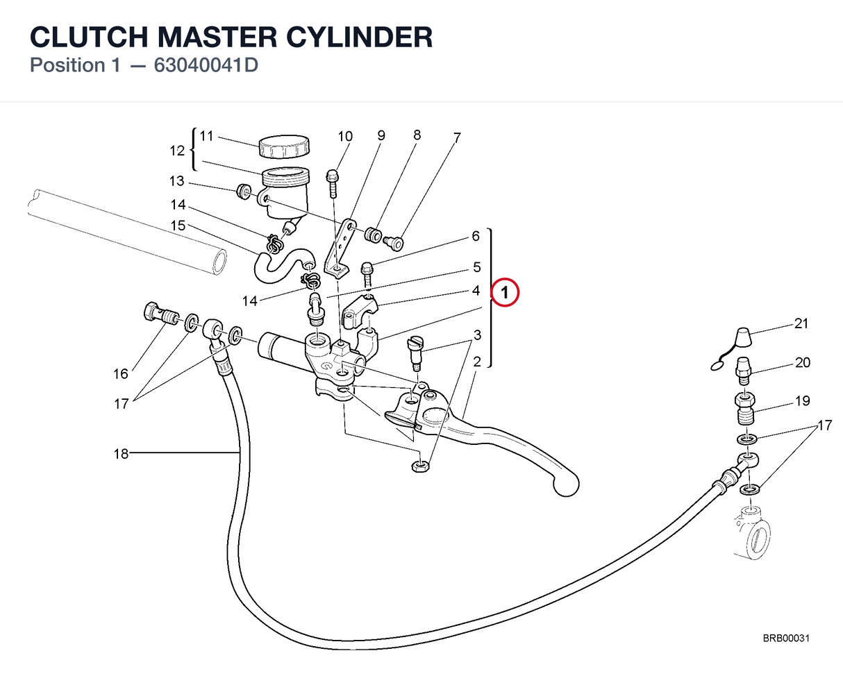CLUTCH MASTER CYLINDER