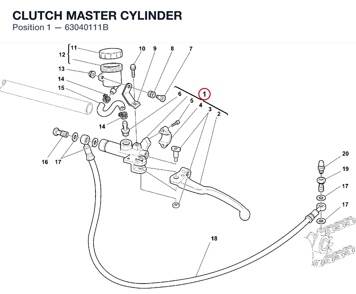 CLUTCH MASTER CYLINDER