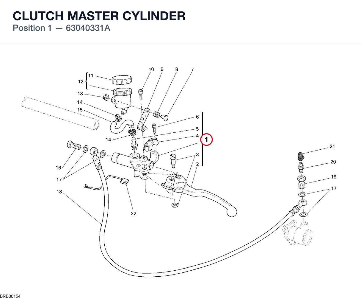 CLUTCH MASTER CYLINDER