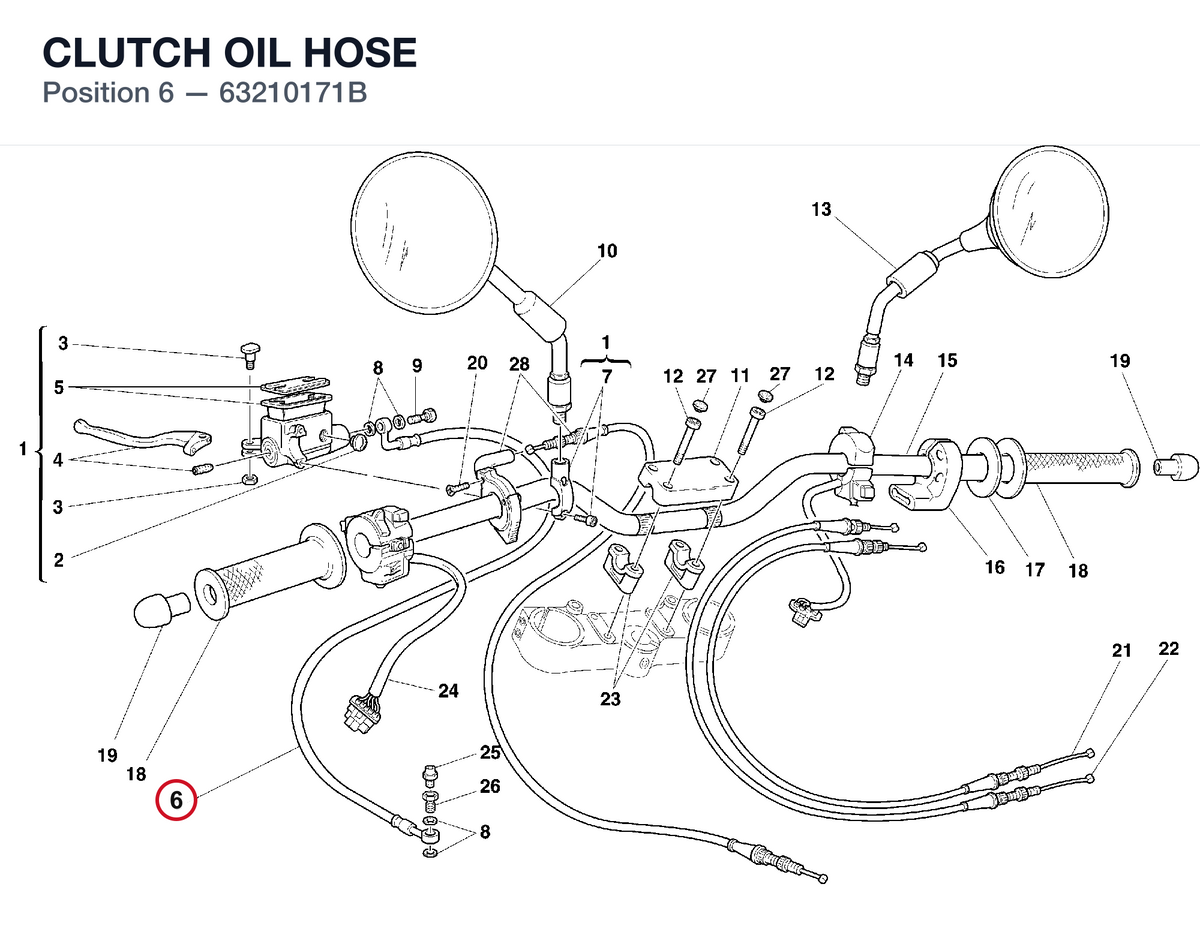 CLUTCH OIL HOSE
