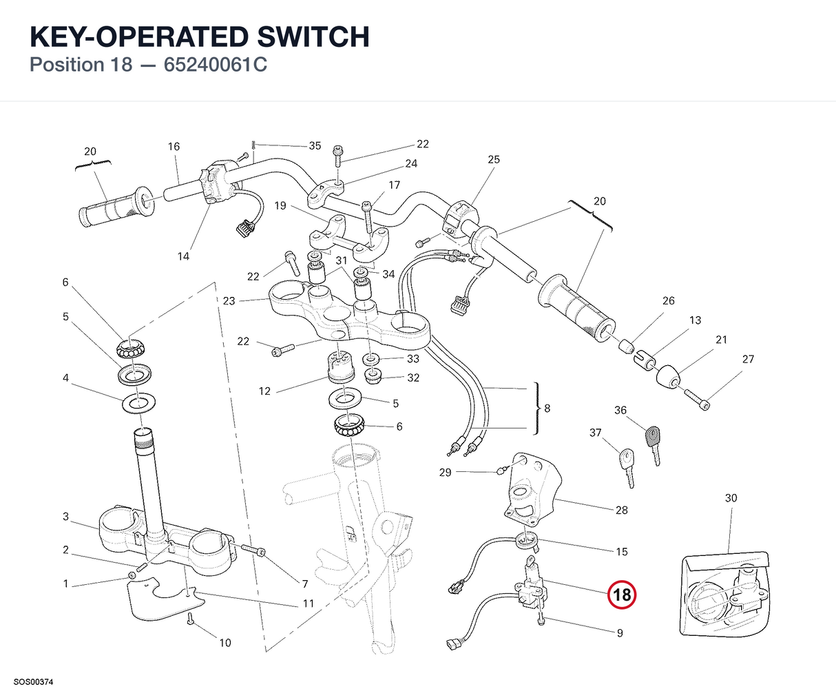 KEY-OPERATED SWITCH