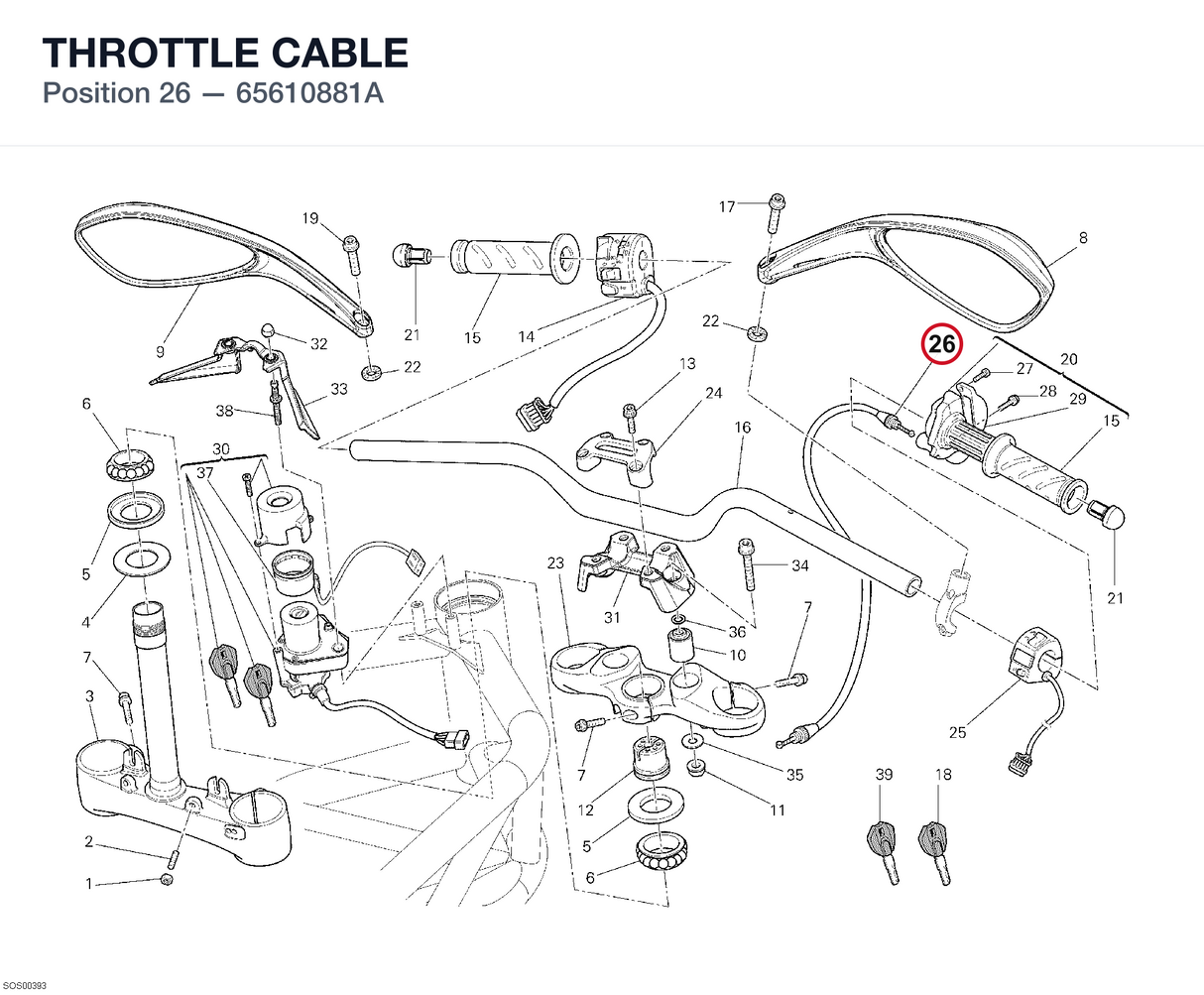 THROTTLE CABLE