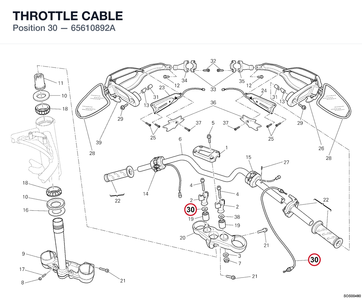 THROTTLE CABLE