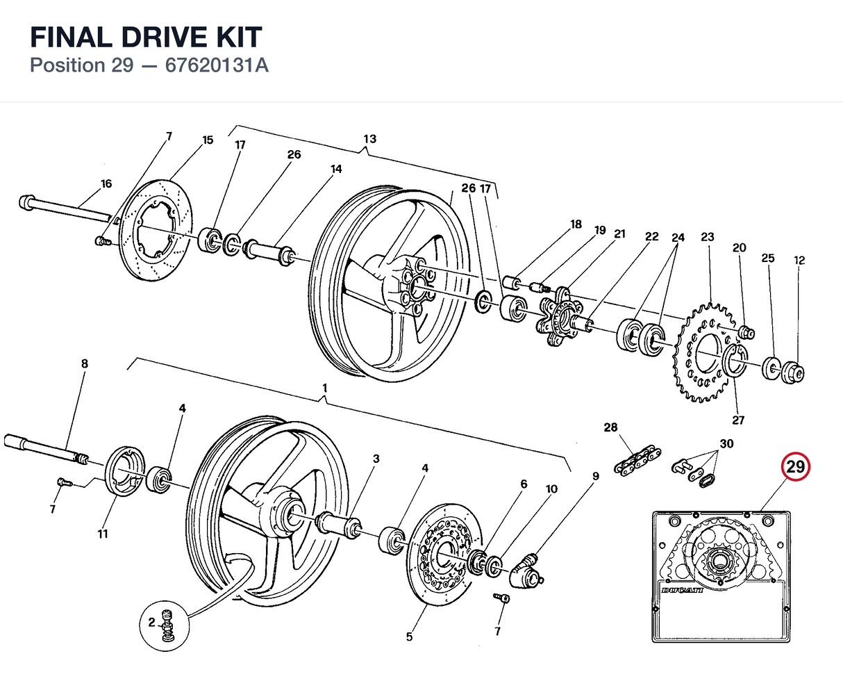 FINAL DRIVE KIT