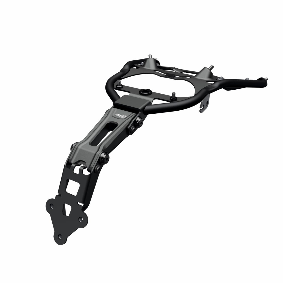 High number plate support (SCRAMBLER)